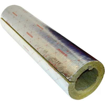 Цилиндр навивной ROCKWOOL 100 кашированный фольгой 40 мм ROCKWOOL