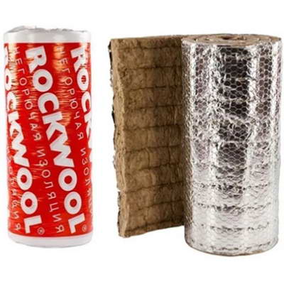 Рулон WIRED MAT 80 ALU 60х1000-4 ROCKWOOL