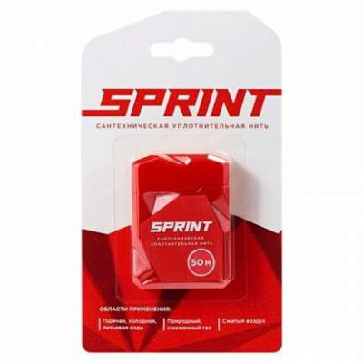 Нить уплотнительная 50м в блистере Sprint