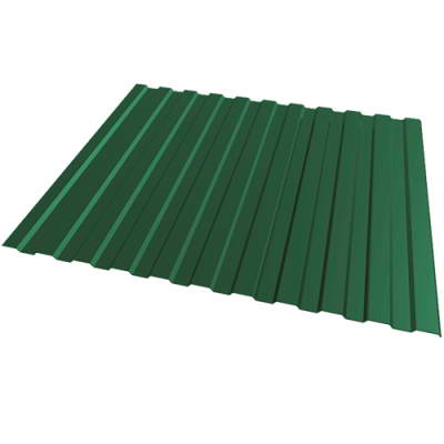 Профнастил окрашенный С8 0,38x1150x2000 зеленый мох