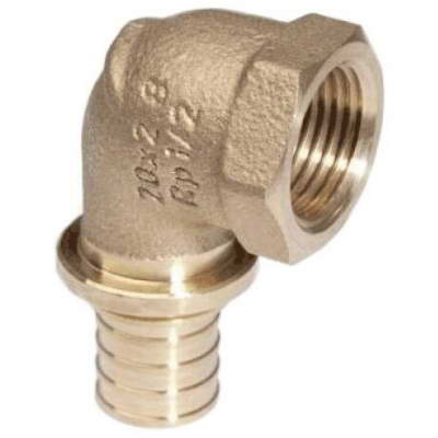 Угольник для PE-X бронза RAUTITAN RX Дн20х3/4″ ВР Rehau