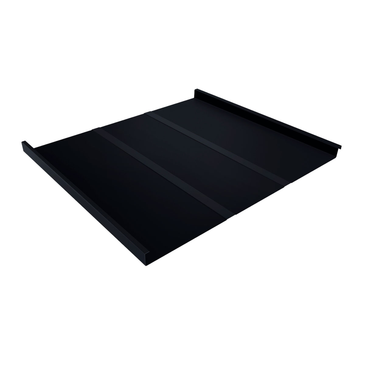 Фальц двойной стоячий Line 0,5 Velur RAL 9005 черный, Grand Line