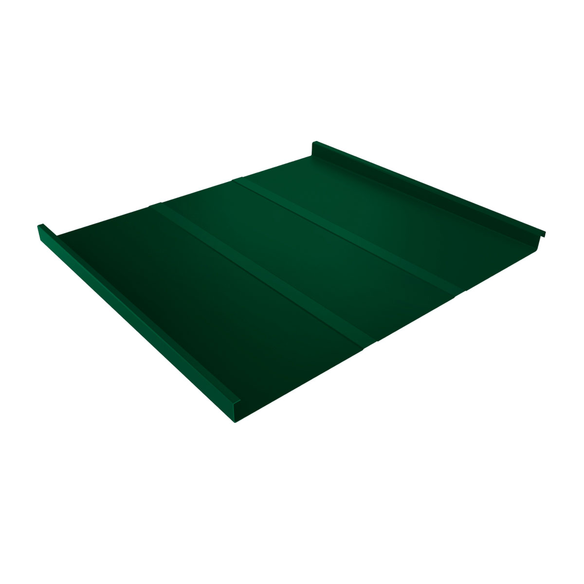 Фальц двойной стоячий Line 0,5 Satin RAL 6005 зеленый мох, Grand Line