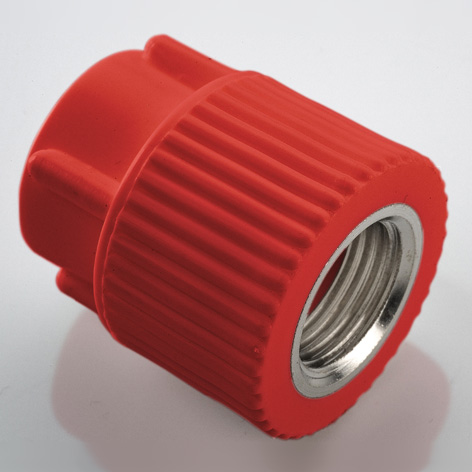 Муфта комб красная PP-R металл Ду20 - 1/2″ (Ду15) ВР AntiFire