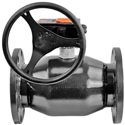 Кран шаровой стальной 11с67п Ду 300 Ру16 фл с редуктором FORTECA 183.2.300.016
