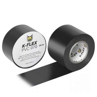 Лента ПВХ AT 070 38мм х 25м, чёрная, K-FLEX