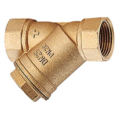 Фильтр сетчатый Y-образный латунь Ду20 Ру30 G3/4″ ВР R74A Giacomini R74AY104