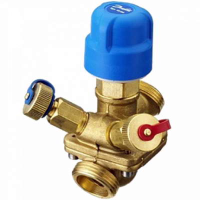 Клапан балансировочный автомат латунь AQT Ду20 Ру16 G1″ A НР с изм/нип Danfoss 003Z1813